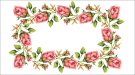  Goblenuri pictate - Perne decorative,Trandafiri-50 x 28