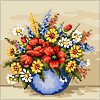  Goblenuri pictate - Flori,Flori de camp-17 x 17