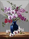  Goblenuri pictate - Flori,Orhidee-18 x 24
