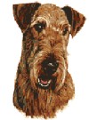  Goblenuri schema - Animale,Airedale-130 x 170