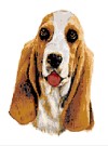  Goblenuri schema - Animale,Basset-130 x 170